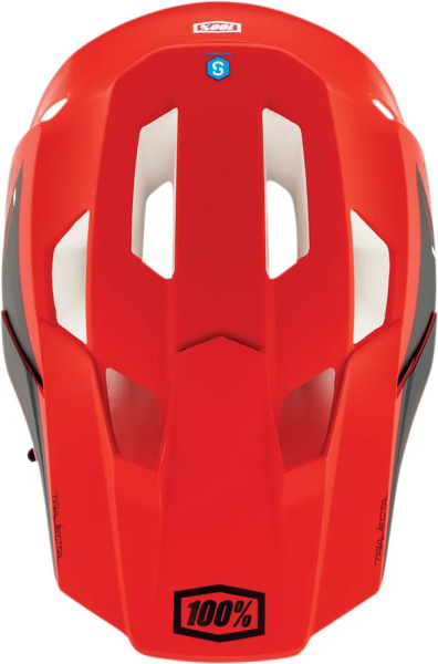 Trajecta Fidlock Cargo Bicycle Helmet Red -2