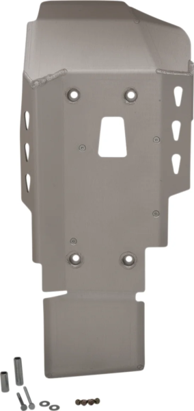 Placă de protecție din aluminiu MOOSE RACING (argintie), 1, nordicamoto.ro