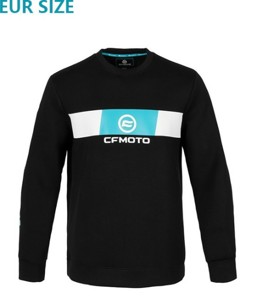 BLUZĂ SPORT CASUAL CFMOTO EXPERIENCE MORE TOGETHER – NEGRU/ALBASTRU, 11, nordicamoto.ro