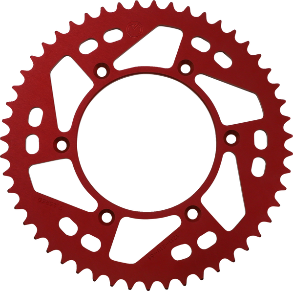 MOOSE RACING Rear Aluminum Sprocket Red, 3, nordicamoto.ro