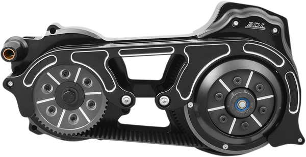 2(r) Open Belt Drive Kits W/1-piece Motor Plate Black 51, 1, nordicamoto.ro