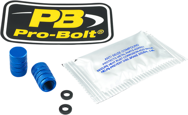 Valve Stem Cap Blue, 1, nordicamoto.ro