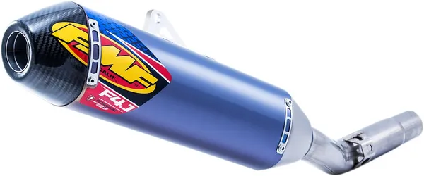 Factory 4.1 Rct Slip-on Muffler Anodized Blue-0
