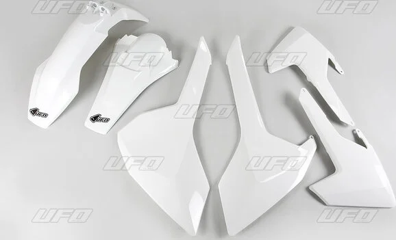 Set complet de caroserie pentru Husqvarna, alb, 1, nordicamoto.ro