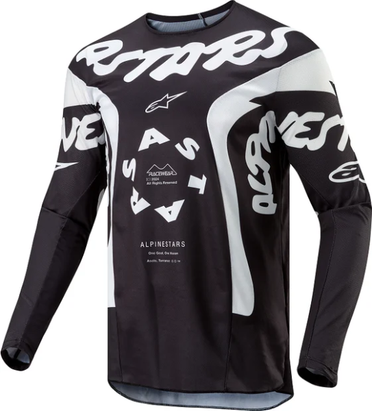 Tricou Alpinestars Racer Hana Black M, 1, nordicamoto.ro