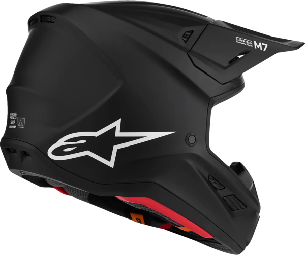 Casca Alpinestars S-M7 Blaster Solid Negru Mat XS, 7, nordicamoto.ro
