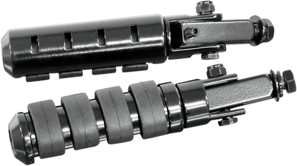 Anti-vibration Folding Highway Pegs Black, 2, nordicamoto.ro