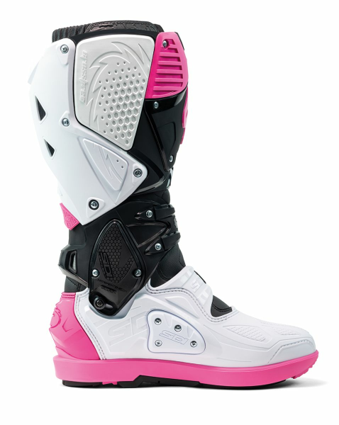 Cizme Sidi Crossfire 3 SRS Black/White/Pink-2