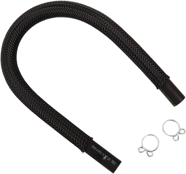 Hose And Clamp Kit Black, 1, nordicamoto.ro