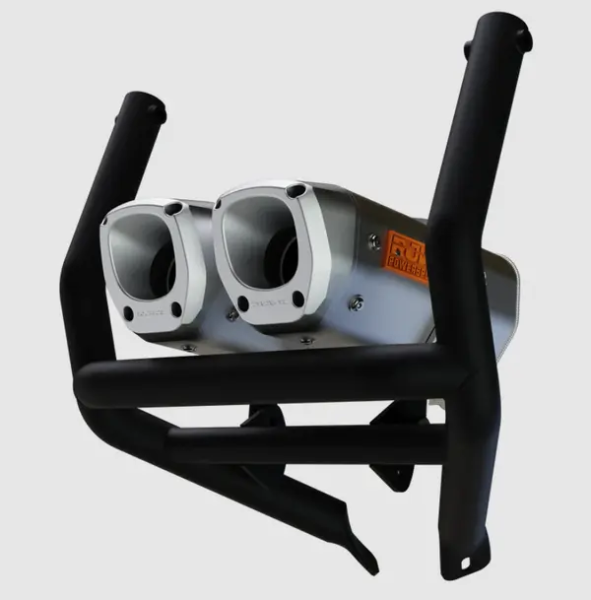 Apx Aluminium Slip-on Muffler Anodized Clear -0