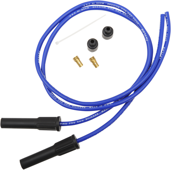 8 Mm Pro Comp Spark Plug Wire Kit Blue, 2, nordicamoto.ro