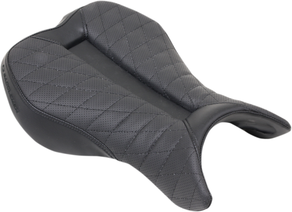 Track Lattice Stitch Seat Black, 1, nordicamoto.ro