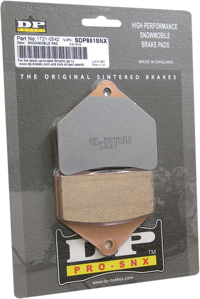 Sdp Pro-snx Hh+ Sintered Brake Pads 