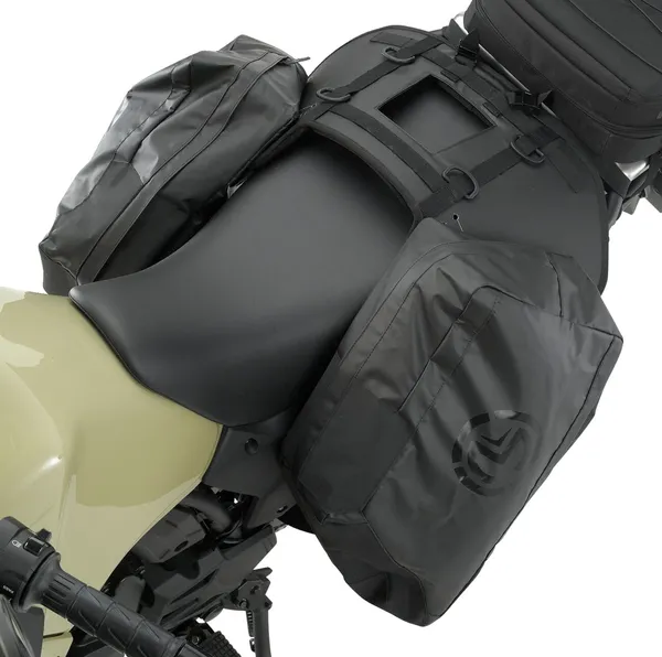 MOOSE RACING Adv1 Rackless Saddle Bags Black, 3, nordicamoto.ro