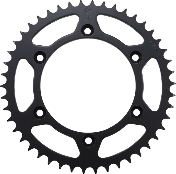 JT SPROCKETS Steel Rear Sprocket Black 