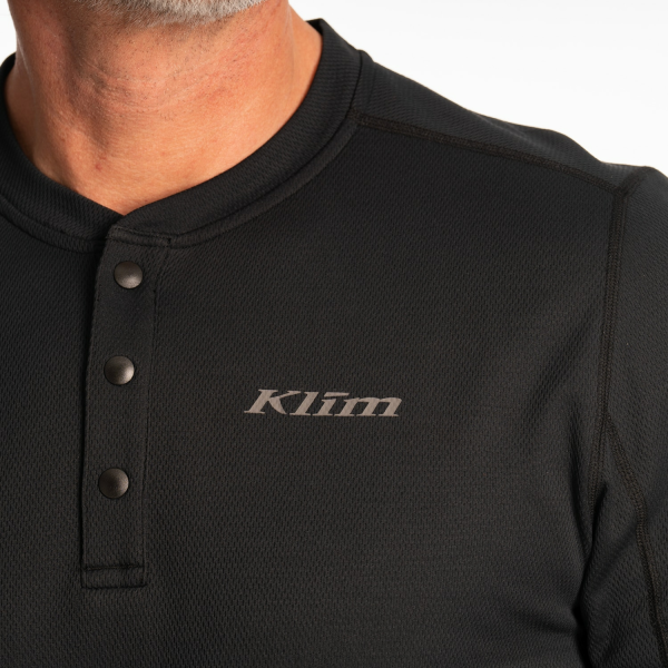 Bluza Klim Sidewinder Wool Long Sleeve Black-0