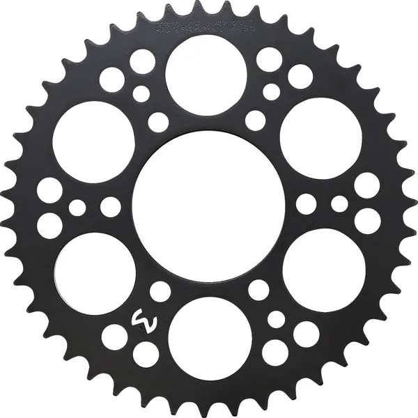 MOOSE RACING Steel Rear Sprocket Black, Zinc Plated -0