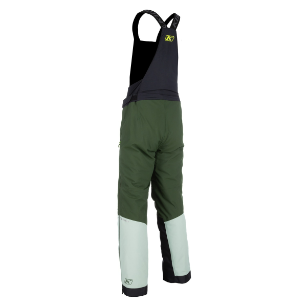 Pantaloni Snowmobil Klim Element Bib Insulated Asphalt - Black-0