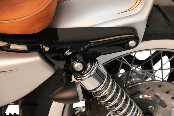 Fender Struts Short For Harley Sportster Black, Gloss, 4, nordicamoto.ro