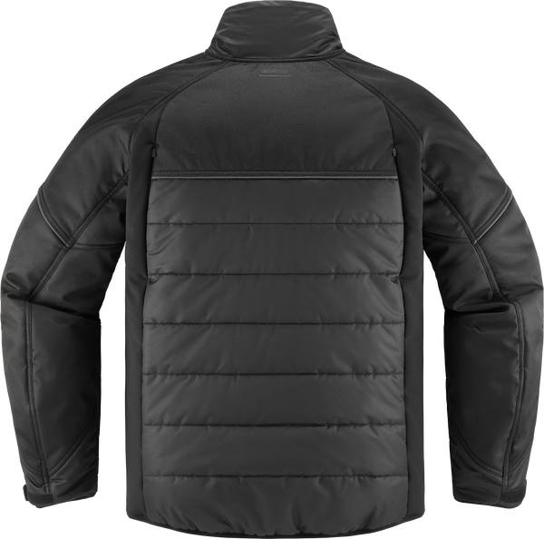 Ghost Puffer Jacket Black, Gray -2