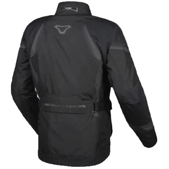Geaca textil touring MACNA RANCHER L Negru/Rosu, 6, nordicamoto.ro