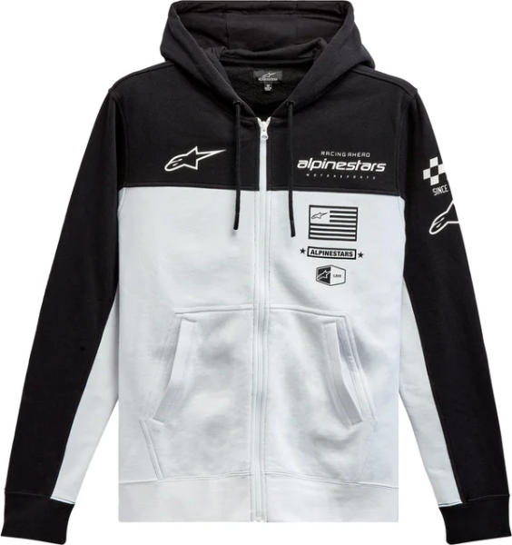 H Block Hoodie Black, White 2XL, 1, nordicamoto.ro