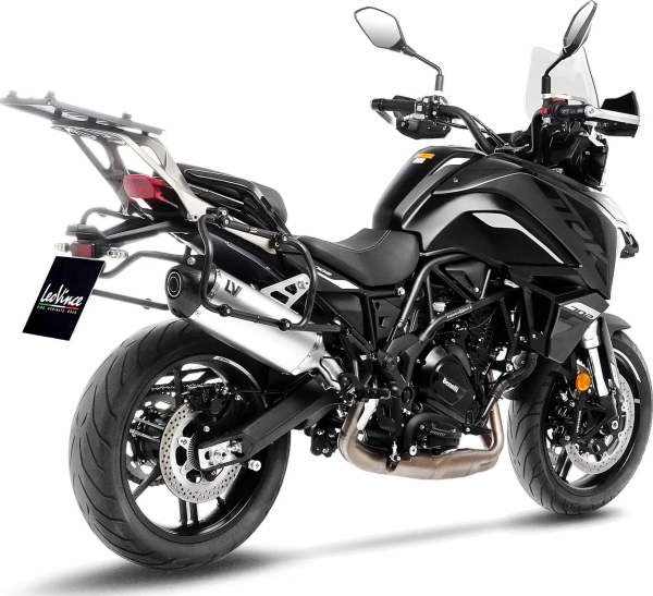 Tobă de eșapament LeoVince LV-14 Titanium Slip-On pentru Benelli TRK 702, 2, nordicamoto.ro