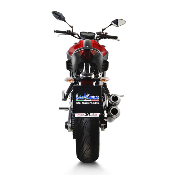 Gp Duals Full-system Exhaust Sandblast, 4, nordicamoto.ro