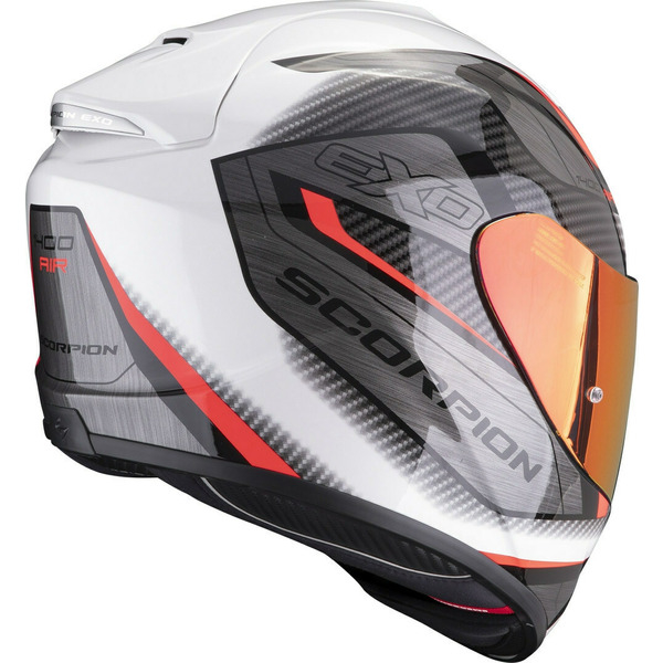 Casca integrala sport/touring SCORPION EXO-1400 EVO AIR ATTUNE Negru/Gri/Rosu XXL, 5, nordicamoto.ro