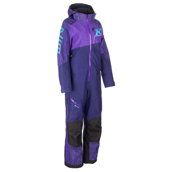Combinezon Dama Snowmobile Klim Shredsa Heliotrope - Scuba Blue-13