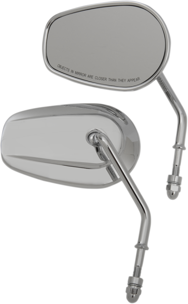 Oem-style Teardrop Mirror Silver, 1, nordicamoto.ro