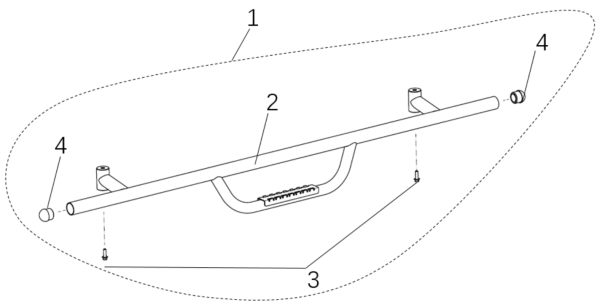 Bullbar spate CFMOTO UFORCE 1000 / XL-2