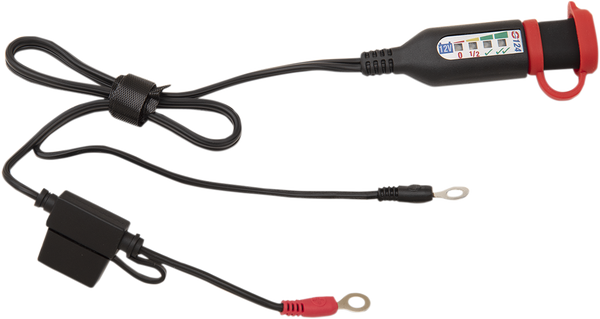 Optimate Permanent Power Lead With Battery/charge Status Black, 1, nordicamoto.ro