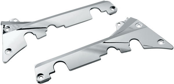 Passenger Floorboard Side Covers Chrome, 1, nordicamoto.ro