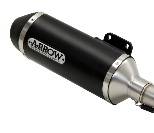 Urban Exhaust Maxi Scooter Black, 1, nordicamoto.ro
