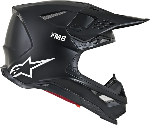 Casca Alpinestars Supertech M8 Solid Matte Black XL, 6, nordicamoto.ro