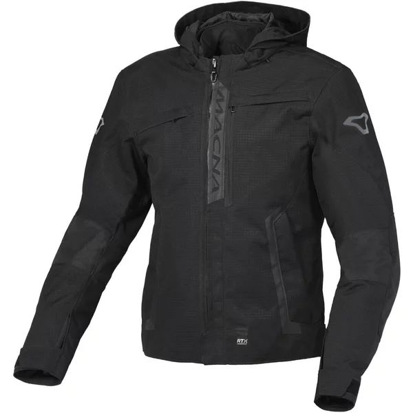 Geaca textil impermeabila MACNA RIGGOR Negru S, 5, nordicamoto.ro