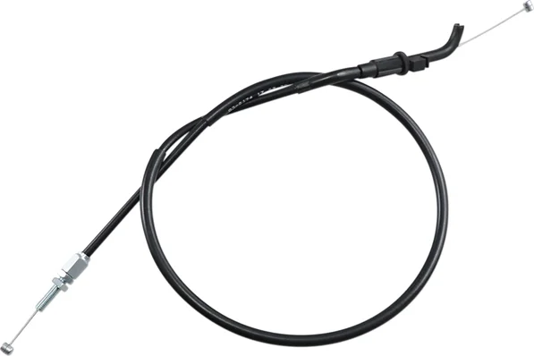 Cablu de accelerație din vinil negru, model standard negru, 1, nordicamoto.ro