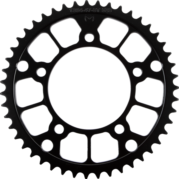 MOOSE RACING Steel Rear Sprocket Zinc Plated -1