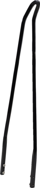Squaretude Styled Sissy Bar Sticks Black, 2, nordicamoto.ro