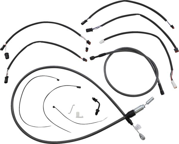 Karbonfibr Designer Handlebar Installation Kit Silver, 1, nordicamoto.ro