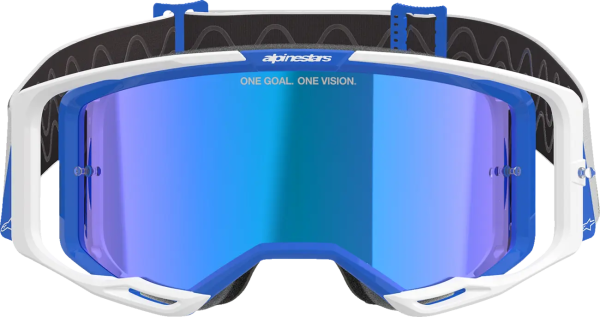 Ochelari Alpinestars Vision 8 Corp White-1