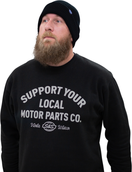 Support Sweatshirt Black M, 1, nordicamoto.ro