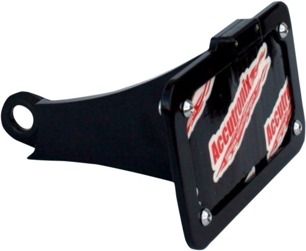 Side Mount License Plate With Led Tag Light White, 1, nordicamoto.ro