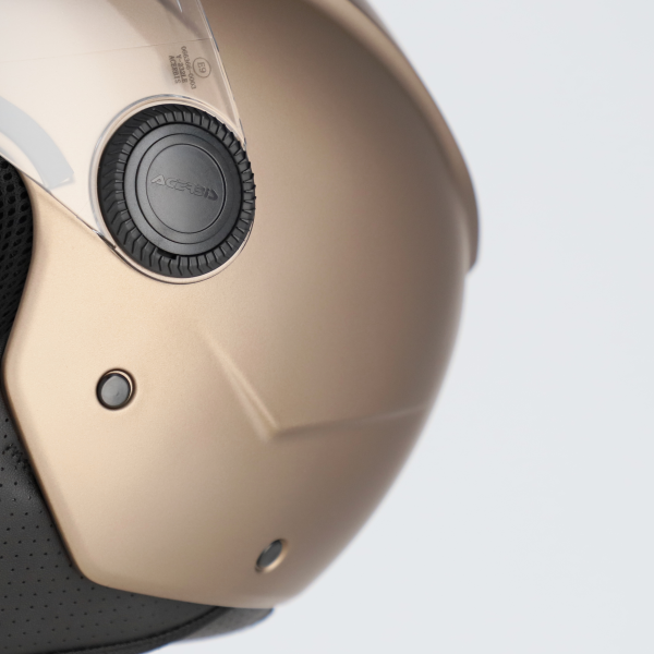 Casca Jet Acerbis Brezza Metallic Maro XL-1