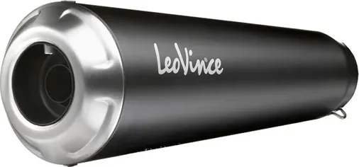 Tobă de eșapament LeoVince GP One Slip-On pentru Royal Enfield Hunter 350 (2022-2024), 1, nordicamoto.ro