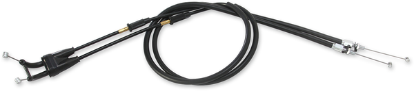 MOOSE RACING Black Vinyl Throttle Cable Black -1