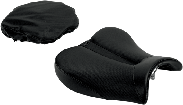 Solo Seat Gel-channel - Track Front Saddlehyde|saddlegel Carbon Look Black, Silver, 1, nordicamoto.ro