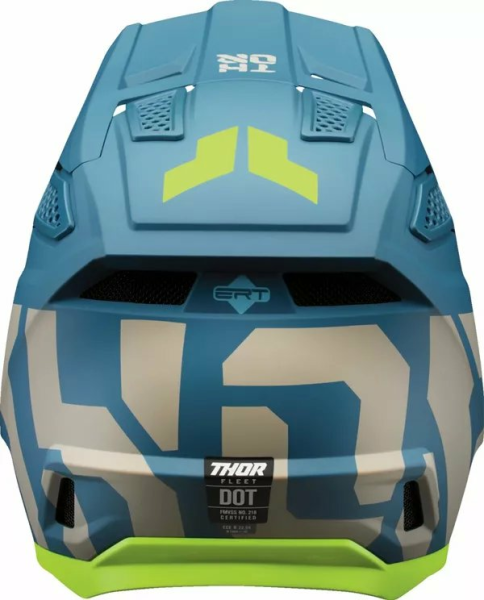THOR Fleet Forge Helmet Yellow, Blue -4