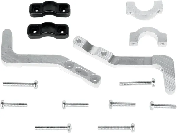 Stealth Alloy Racer Pack Replacement Bracket Silver-0